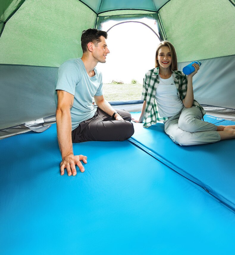 Cheap Goat Tents Automatic Tent Outdoor 3 4 Person Large Family Double Deck Tent Anti UV Waterproof Camping Beach Tent Fishing Hiking Picnic Tents 